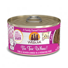 Load image into Gallery viewer, Weruva Classic Cat Pate Tic Tac Whoa! With Tuna &amp; Salmon Canned Cat Food
