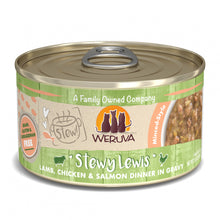 Load image into Gallery viewer, Weruva Classic Cat Stews! Stewy Lewis with Lamb Chicken &amp; Salmon in Gravy Canned Cat Food
