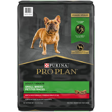 Load image into Gallery viewer, Purina Pro Plan Specialized Shredded Blend Beef &amp; Rice Formula High Protein Small Breed Dry Dog Food
